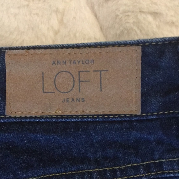 Vintage LOFT Straight Leg Jeans Size 10 - Picture 4 of 6